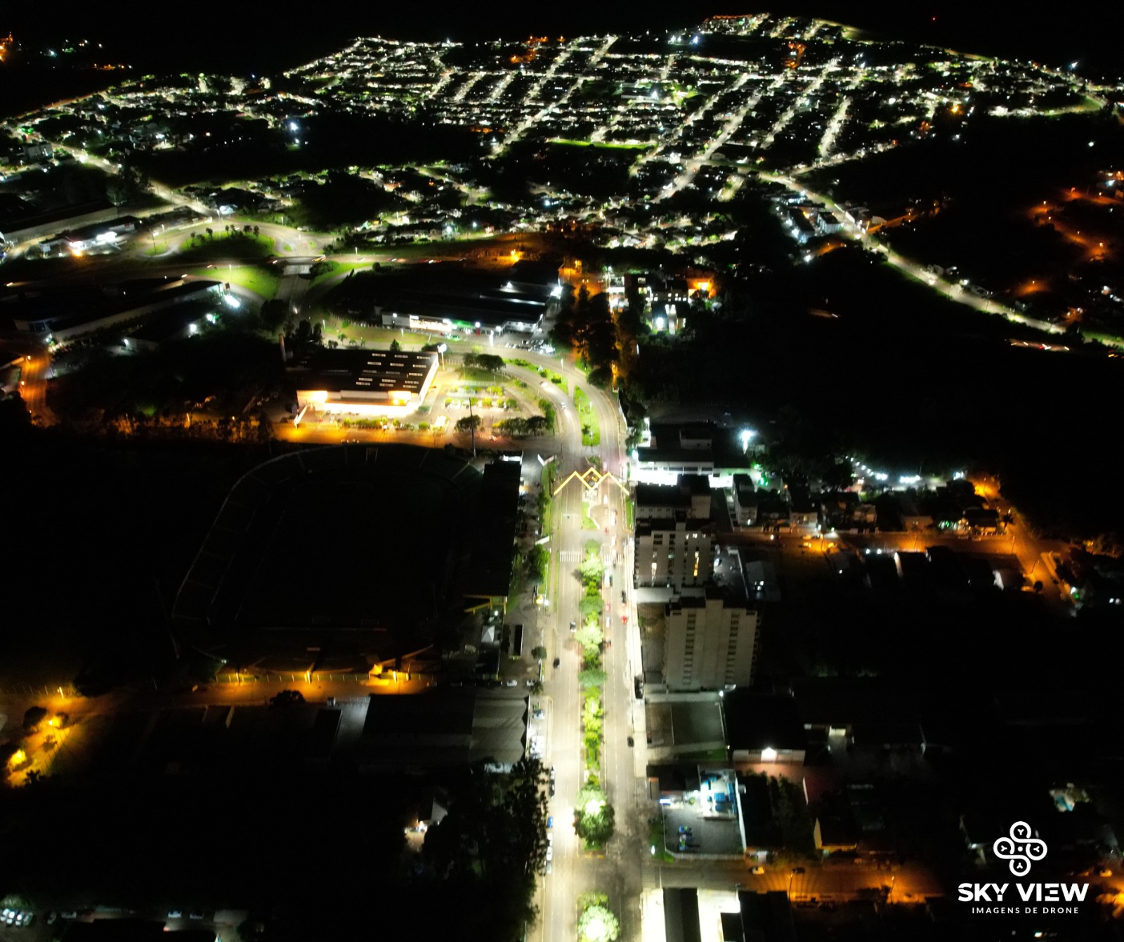 Começa a segunda etapa da instalação de LUZES DE LED nas ruas de Erechim 