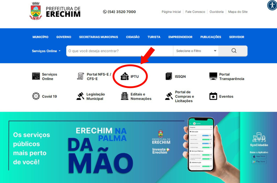 Prefeitura lança aplicativo de celular para solicitação de revisão