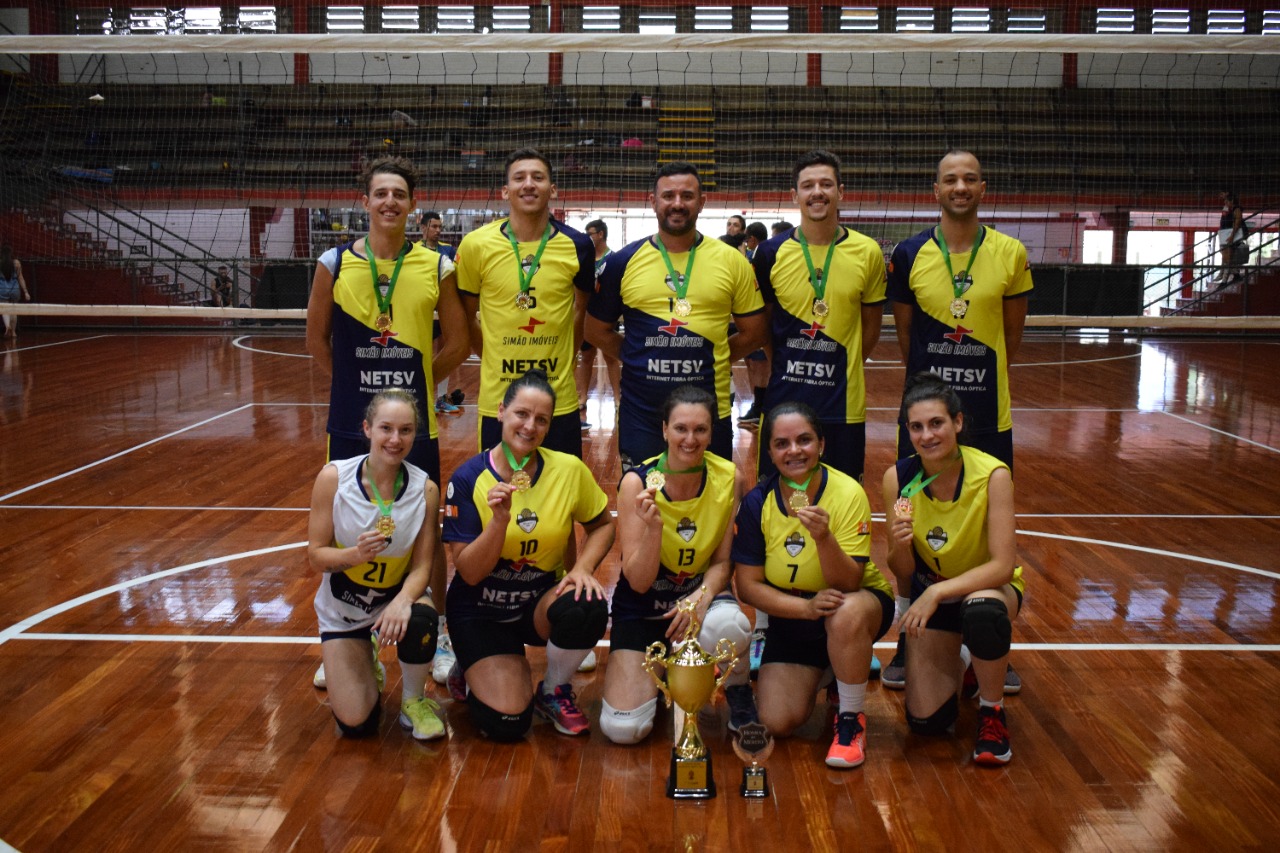  Equipe Ra?a V?lei vence 2? Grand Slam Municipal de V?lei de Quadra Misto