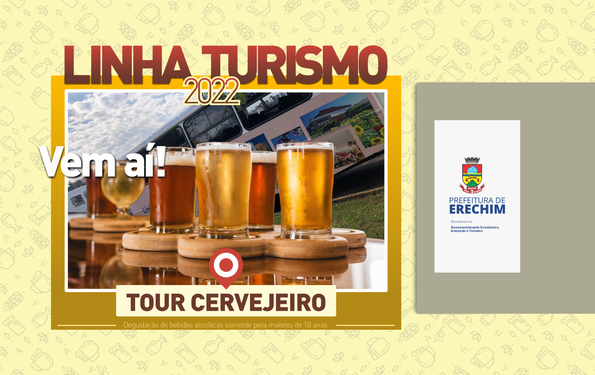  Vem a? o Tour Cervejeiro da Linha Turismo