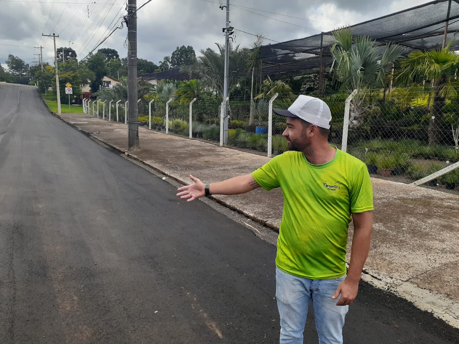  ?Ficou ?timo?, disse empres?rio sobre recupera??o da rua Jacinto Godoy 