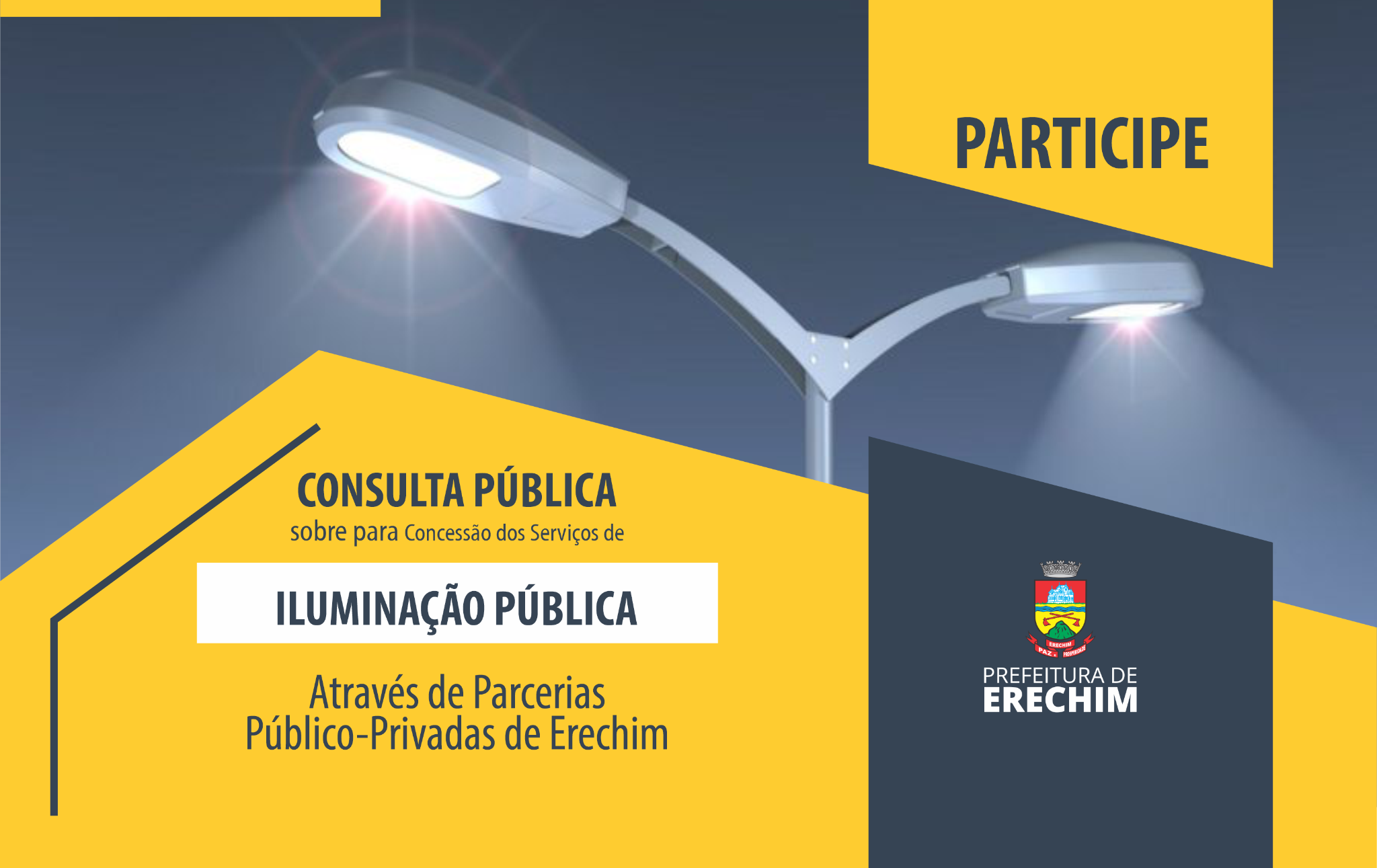  Prefeitura lan?a consulta p?blica para concess?o administrativa de ilumina??o p?blica