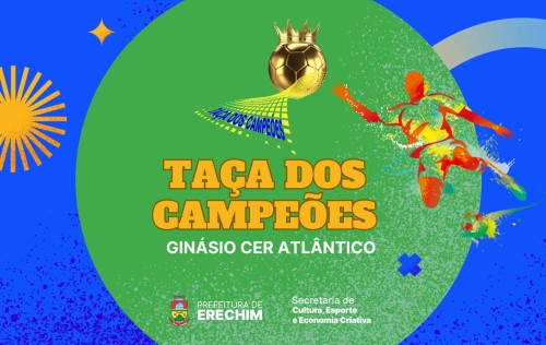 Taça Erechim de Futsal 2025: inscrições abertas para categorias de base