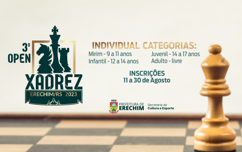 Inscrições para campeonato de xadrez online, no DF, abrem nesta