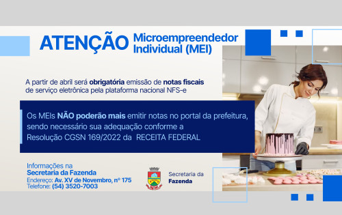 MEIs: a partir de abril ser? obrigat?ria emiss?o de notas fiscais de servi?o eletr?nica pela plataforma nacional NFS-e