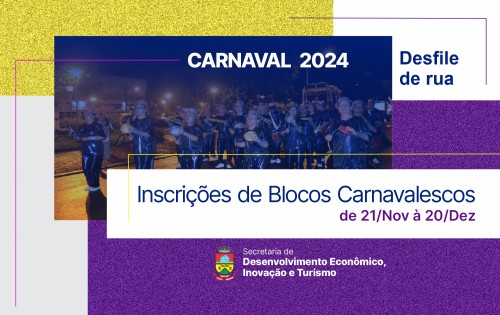 Munic?pio vai retomar Desfile de Rua no Carnaval 2024