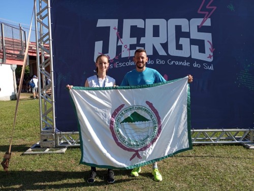 Estudante da Escola Municipal Luiz Badalotti ganha medalha de bronze no JERGS