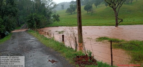 Inundação Granja Zulian - Km6 RS420