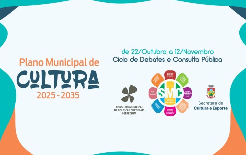 Ciclo de Debates integra constru??o do novo Plano Municipal de Cultura 2025-2035