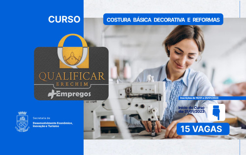 Programa Qualificar Erechim + Empregos: novas vagas para capacita??o profissional