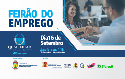 Prefeitura promove mais um Feir?o do Emprego no dia 16 de setembro