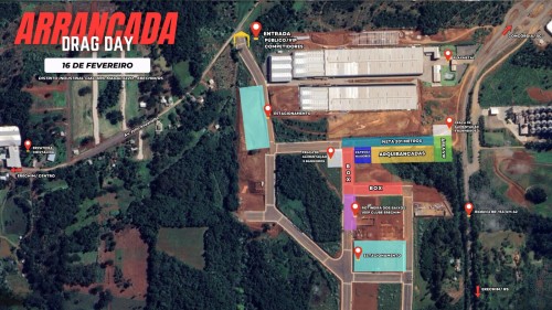 Drag Day Arrancada: veja no mapa como chegar no evento