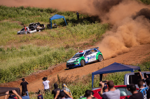 Dom?nio paraguaio no Shakedown do Erechim Rally Brasil