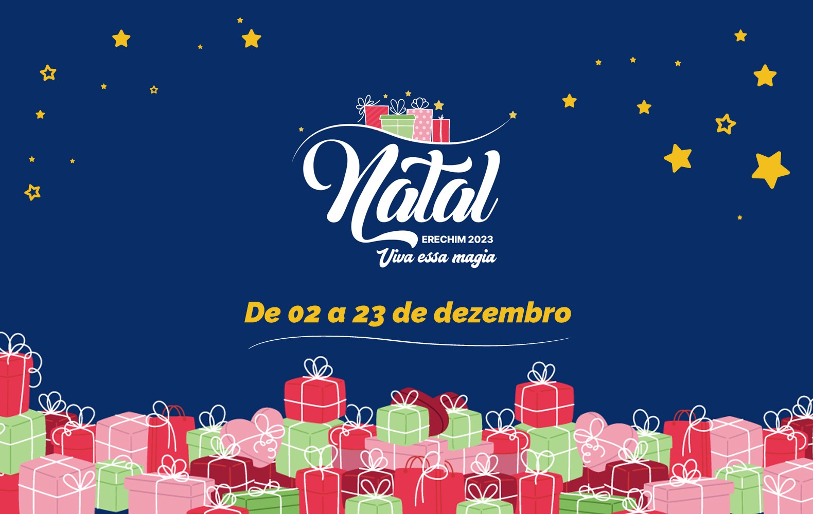  Programação artístico-cultural do Natal Erechim 2023